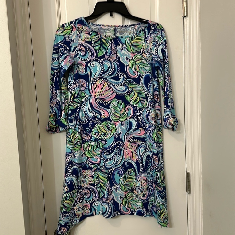 Lilly Pulitzer Edna dress   XXS like new washed once ready to wear